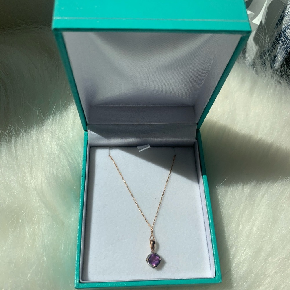 Kholli’s amethyst necklace